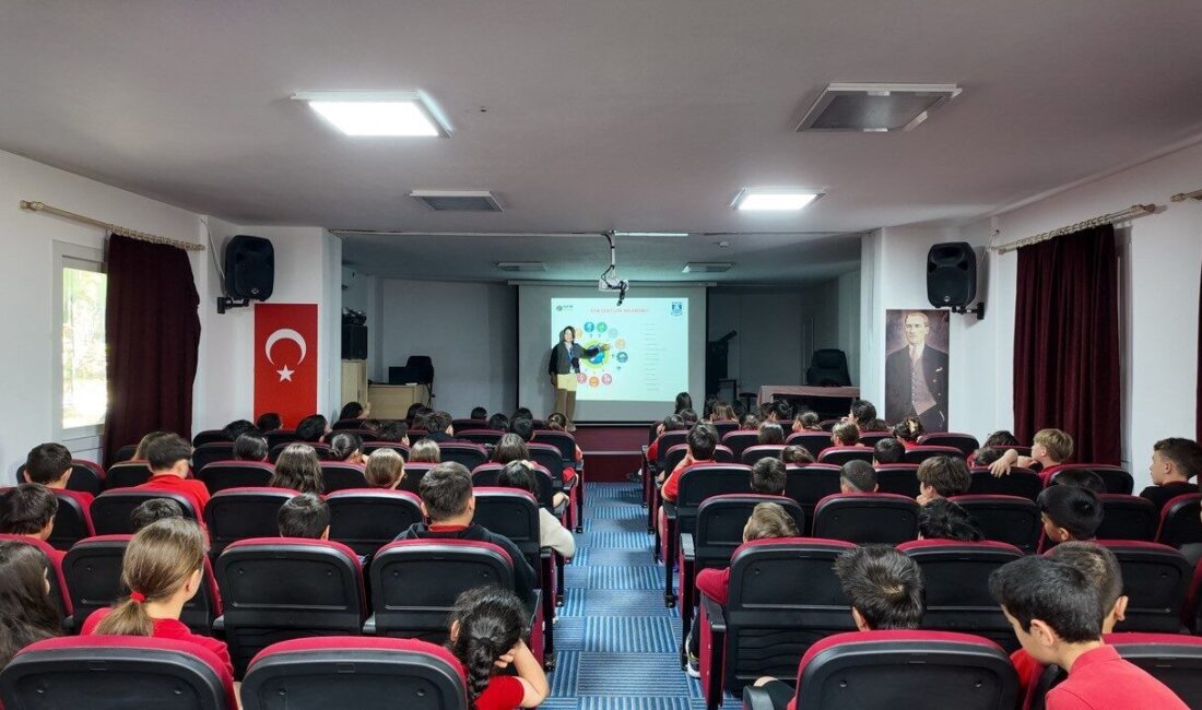 Bodrum Belediyesi tarafından sıfır atık eğitim programı kapsamında ilkokul, ortaokul