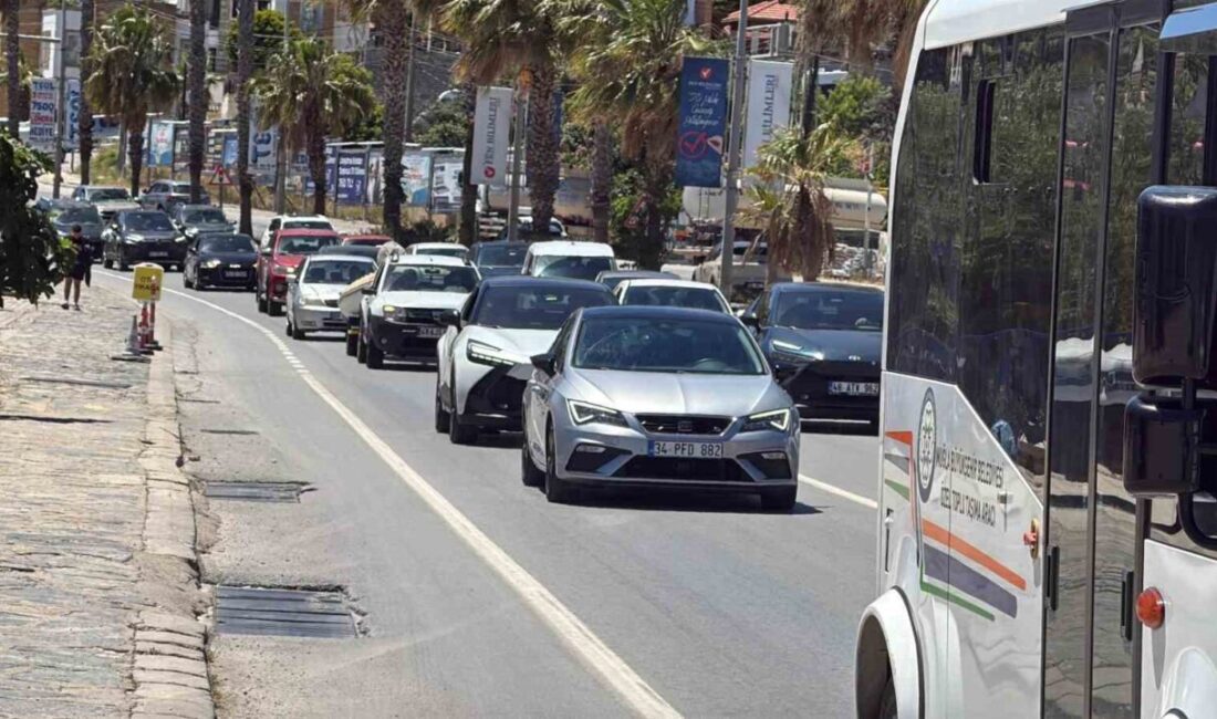 Türkiye’nin önemli turizm merkezlerinden Muğla’nın Bodrum ilçesinde, Kurban Bayramı tatilinin