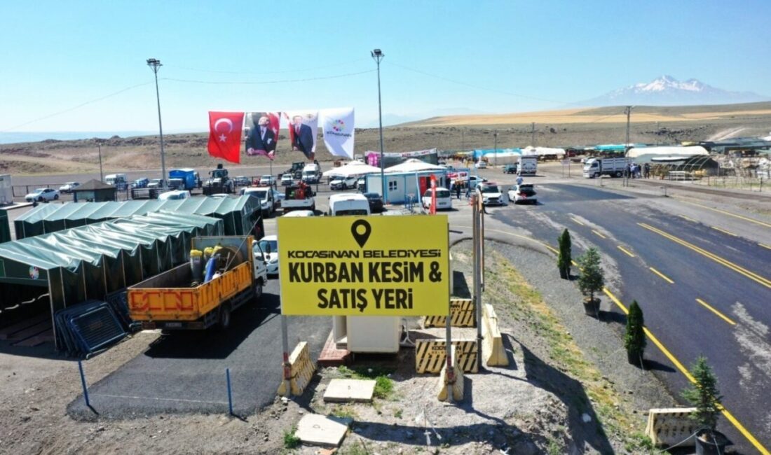 Her yıl Kayserililerin kurban ibadetlerini konforlu bir şekilde yerine getirmelerini