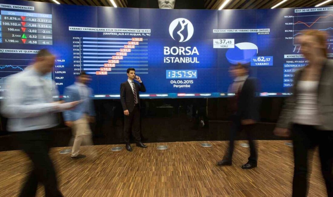 Borsa, güne yüzde 0,05’lik düşüşle başladı. Borsa İstanbul 100 (BIST)