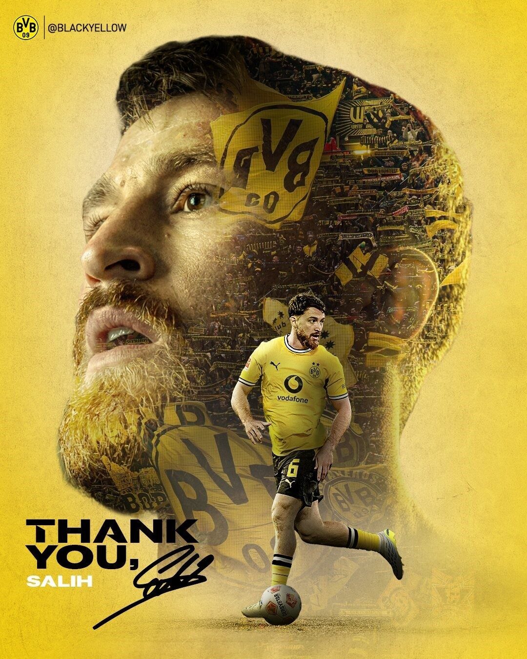 Bundesliga ekibi Borussia Dortmund, milli oyuncu Salih Özcan’ın takımdan ayrıldığını