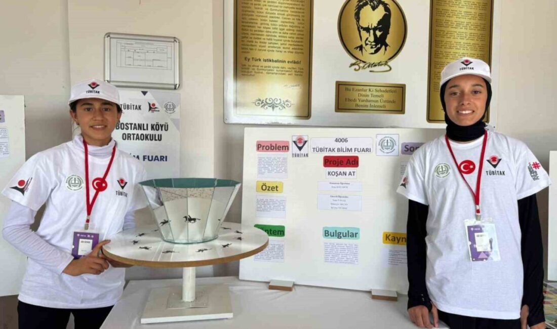 Adıyaman’ın Kahta ilçesine bağlı Bostanlı Köyü Ortaokulu öğrencileri sınırlı imkanlara