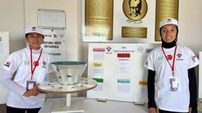 Adıyaman’ın Kahta ilçesine bağlı Bostanlı Köyü Ortaokulu öğrencileri sınırlı imkanlara