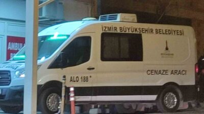 İzmir’in Bayındır ilçesinde boya yaptığı sırada kalp krizi geçiren 65