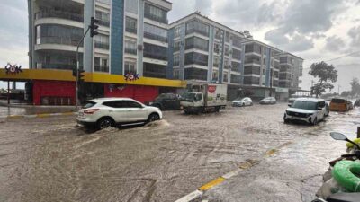 Bozdoğan’da etkili olan fırtına ve sağanak yağış nedeniyle Bozdoğan Belediyesi