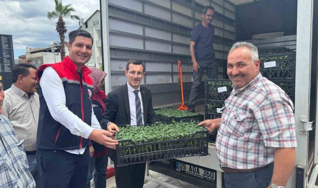 Aydın’ın Bozdoğan ilçesinde Tarım ve Orman Bakanlığı’nın TAKE Projesi kapsamında