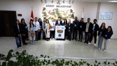 Bilecik Şeyh Edebali Üniversitesi (BŞEÜ) öğrencileri Bilecik’in Söğüt ilçesinde tarih