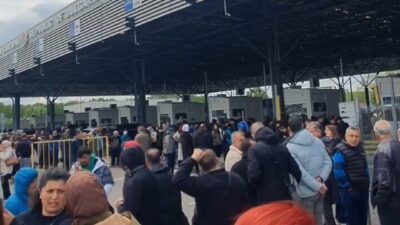 Kapıkule Sınır Kapısı’nın karşısında yer alan Bulgaristan’daki Kapitan Andreevo Sınır