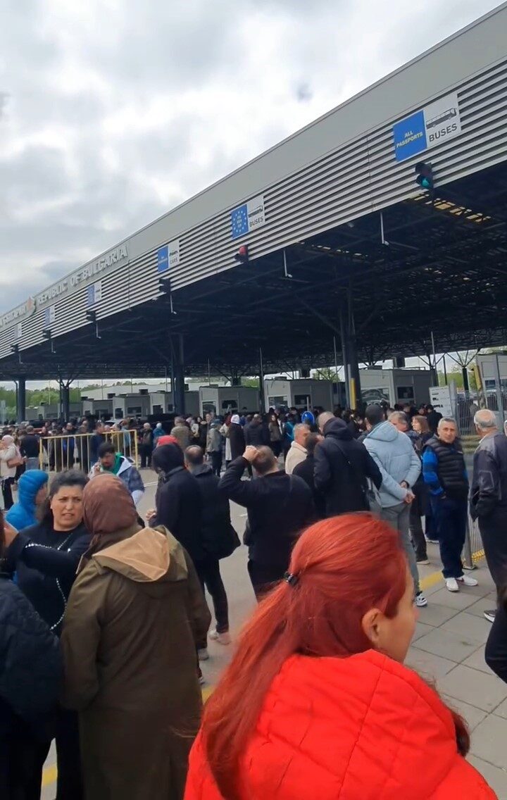 Kapıkule Sınır Kapısı’nın karşısında yer alan Bulgaristan’daki Kapitan Andreevo Sınır