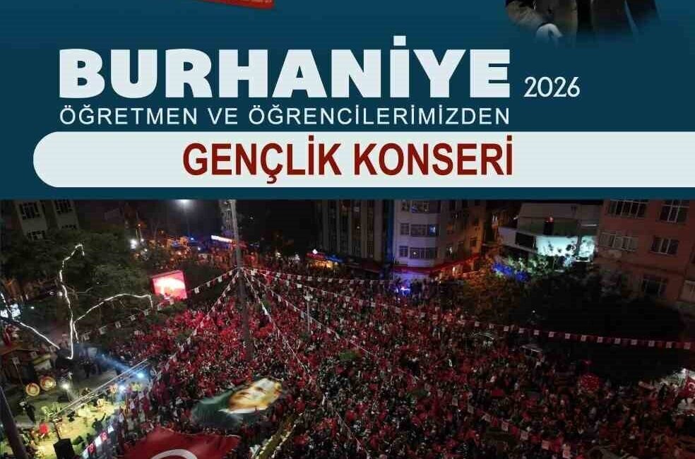 Burhaniye ilçesinde, 19 Mayıs akşamı Gençlik Konseri düzenlenecek. Konserde, “Haydi