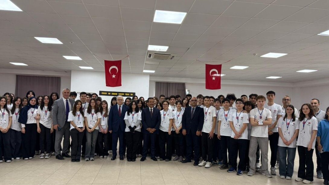 Burhaniye ilçesinde, Kuvâ-yı Milliye Fen Lisesi tarafından hazırlanan TÜBİTAK 4006-A