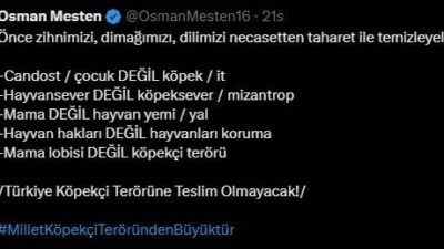Sosyal medya hesabından yaptığı paylaşım sonrası hem tebrik hem de