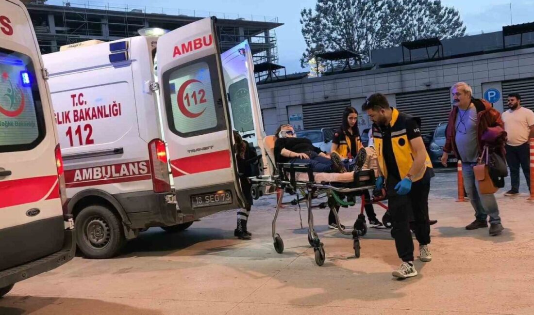 Bursa’nın İnegöl ilçesinde beton mikseri ile tur minibüsünün çarpıştığı kazada