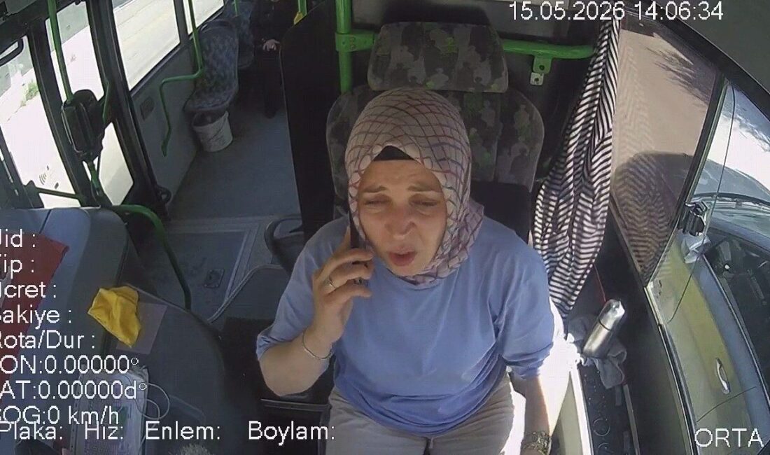 Bursa Büyükşehir Belediyesi BURULAŞ bünyesinde görev yapan otobüs sürücüsü Yasemin