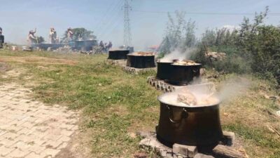 Denizli’nin Çal ilçesine bağlı Çalçakırlar Mahallesi’nde Hıdırellez Bayramı büyük bir