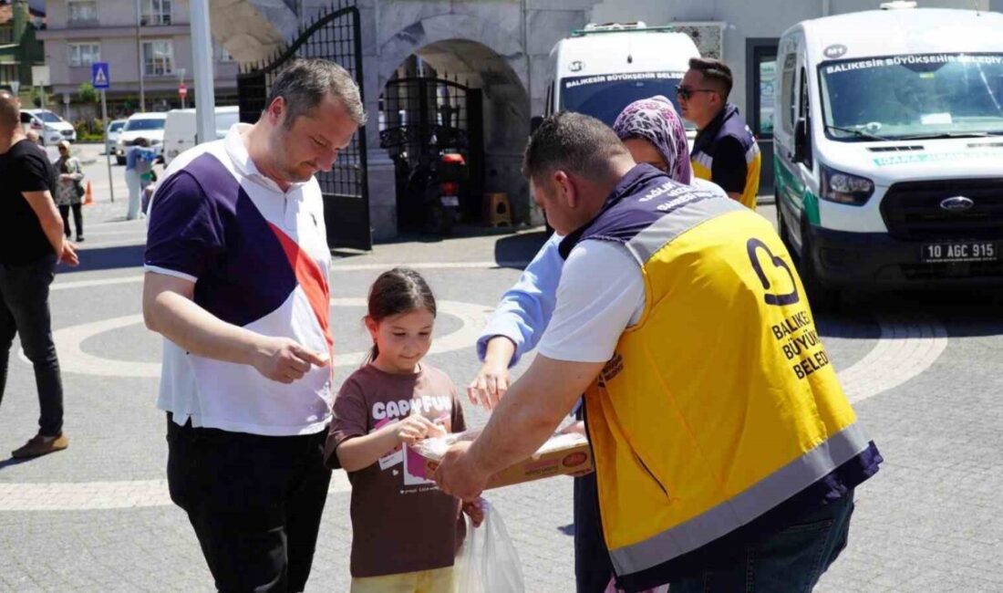 Balıkesir Büyükşehir Belediyesi, Kurban Bayramı’nda gerçekleştirdiği çalışmalarla vatandaşların bayram sevincine