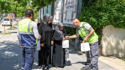 Malatya Büyükşehir Belediyesi’ne bağlı Katı Atık Entegre Tesisi’nde yetiştirilen binlerce