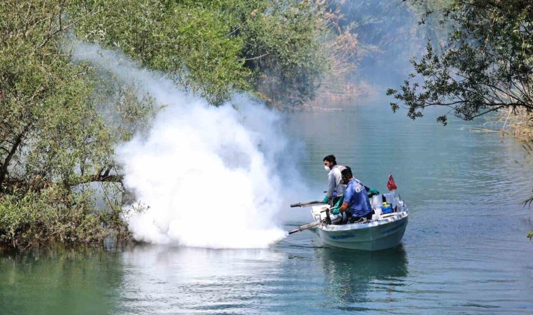 Antalya Büyükşehir Belediyesi, halk sağlığını korumak amacıyla kent genelinde vektörle
