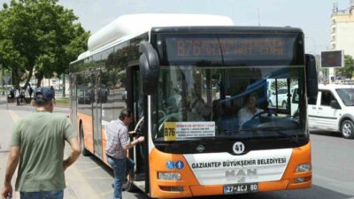 Gaziantep Büyükşehir Belediyesi, Kurban Bayramı süresince vatandaşların ulaşımını kolaylaştırmak, bayram