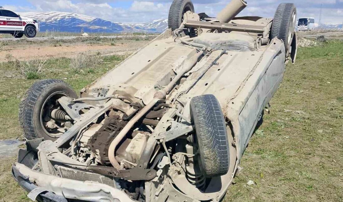 Van’ın Çaldıran ilçesinde otomobilin takla atması sonucu 2 kişi yaralandı.