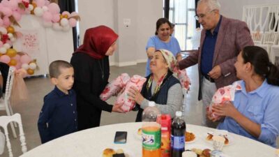 Anneler Günü etkinlikleri kapsamında Çameli Belediyesi tarafından annelere özel anlamlı