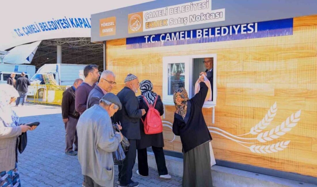 Çameli Belediyesi tarafından vatandaşların kaliteli, sağlıklı ve uygun fiyatlı ekmeğe