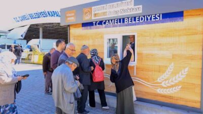Çameli Belediyesi tarafından vatandaşların kaliteli, sağlıklı ve uygun fiyatlı ekmeğe