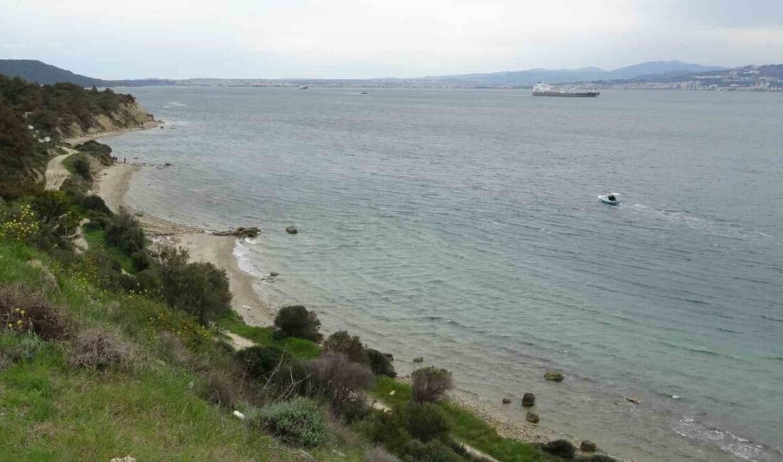 Çanakkale Boğazı’ndaki bombardımanın en net görüldüğü Baykuş iskelesi ve cephe