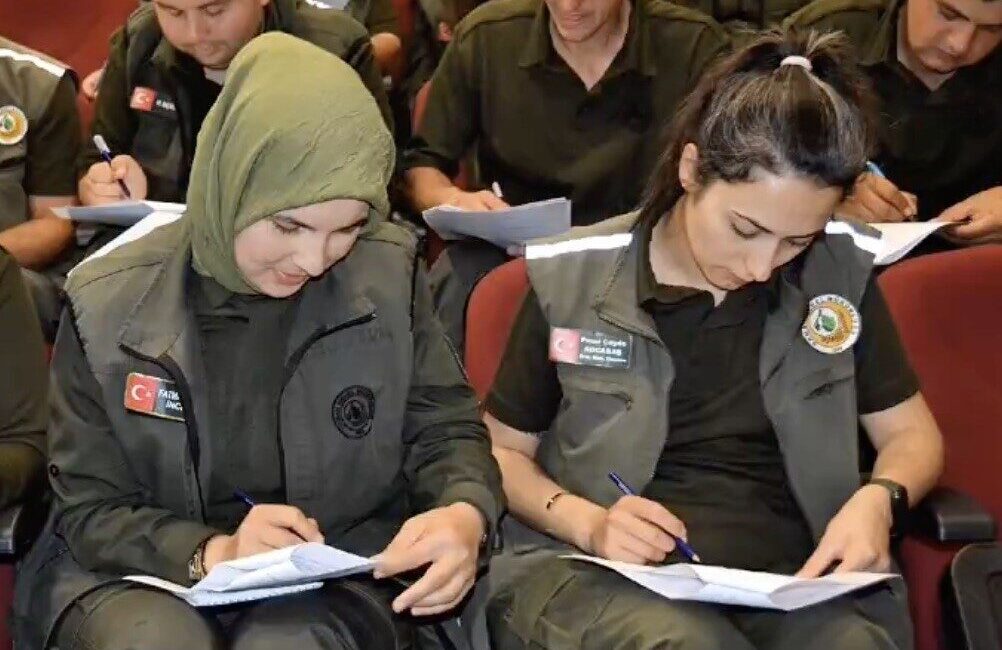 Çanakkale Orman Bölge Müdürlüğü (OBM) tarafından düzenlenen hizmet içi eğitim