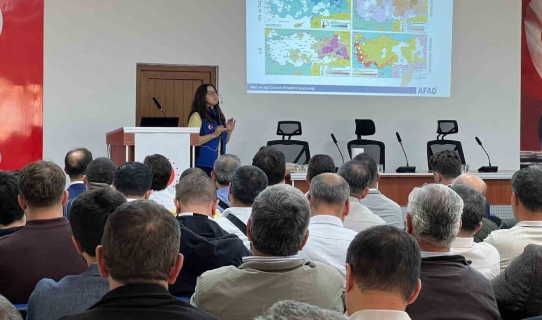 Çanakkale’de il müftülüğü personeline afet eğitimi verildi. Çanakkale İl Afet