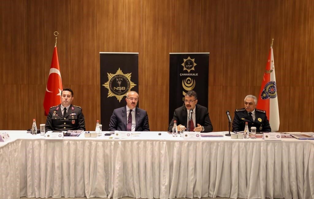 Çanakkale’de İçişleri Bakan Yardımcısı Ali Çelik başkanlığında ’Narkotik Suçlarla Mücadele