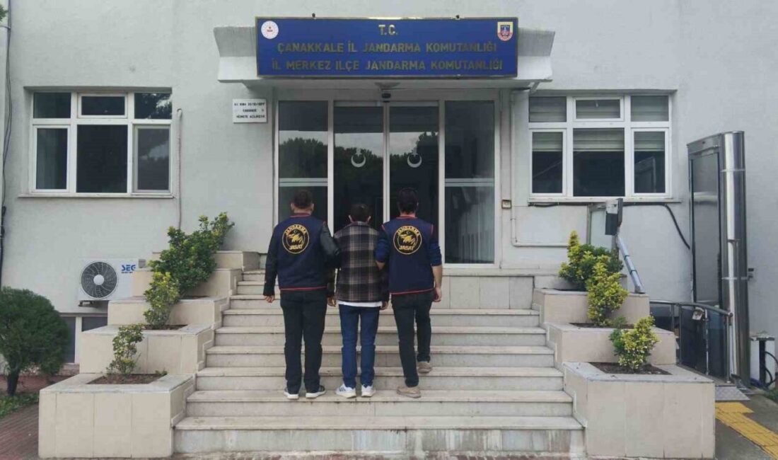 Çanakkale İl Jandarma Komutanlığı ekiplerince yapılan çalışmalarda çeşitli suçlardan yakalanan
