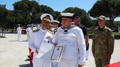 Çanakkale Boğaz ve Garnizon Komutanlığı’nda engelli gençler, ’Engelliler Haftası’ kapsamında