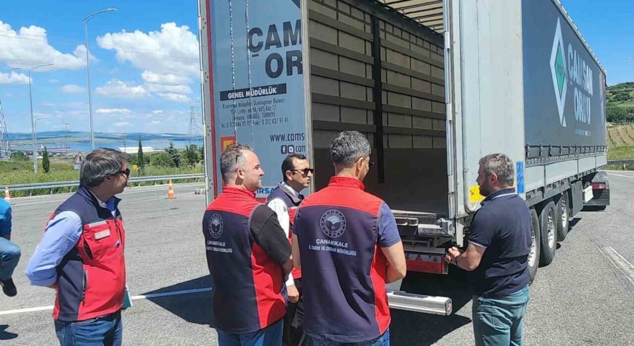 Çanakkale’nin il ve ilçelerinde İl Tarım ve Orman Müdürlüğü ekiplerince