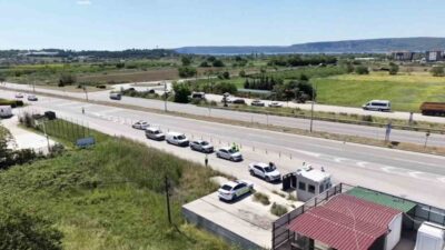 Çanakkale’de 358 emniyet ve jandarma trafik personeli, Kurban Bayramı trafiğinin