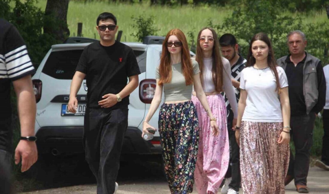 Çanakkale’nin Bayramiç ilçesine bağlı Muratlar köyünde düzenlenen geleneksel köy hayrında