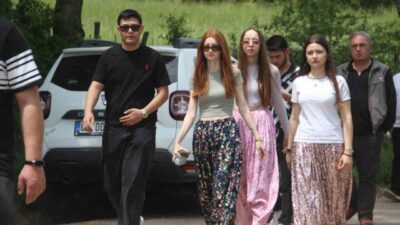 Çanakkale’nin Bayramiç ilçesine bağlı Muratlar köyünde düzenlenen geleneksel köy hayrında