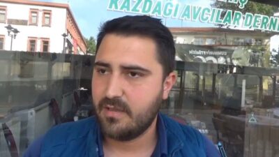 Çanakkale’nin Bayramiç ilçesinde Kazdağları’nda yavru karaca cep telefonu kamerasıyla görüntülendi.