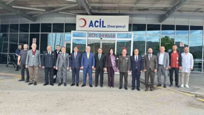 Çankırı’da Kurban Bayramı dolayısıyla düzenlenen programda, protokol üyeleri bayramda görevli
