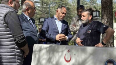 Çankırı’da Kurban Bayramı arefesinde düzenlenen programda şehitler dualarla yad edildi.