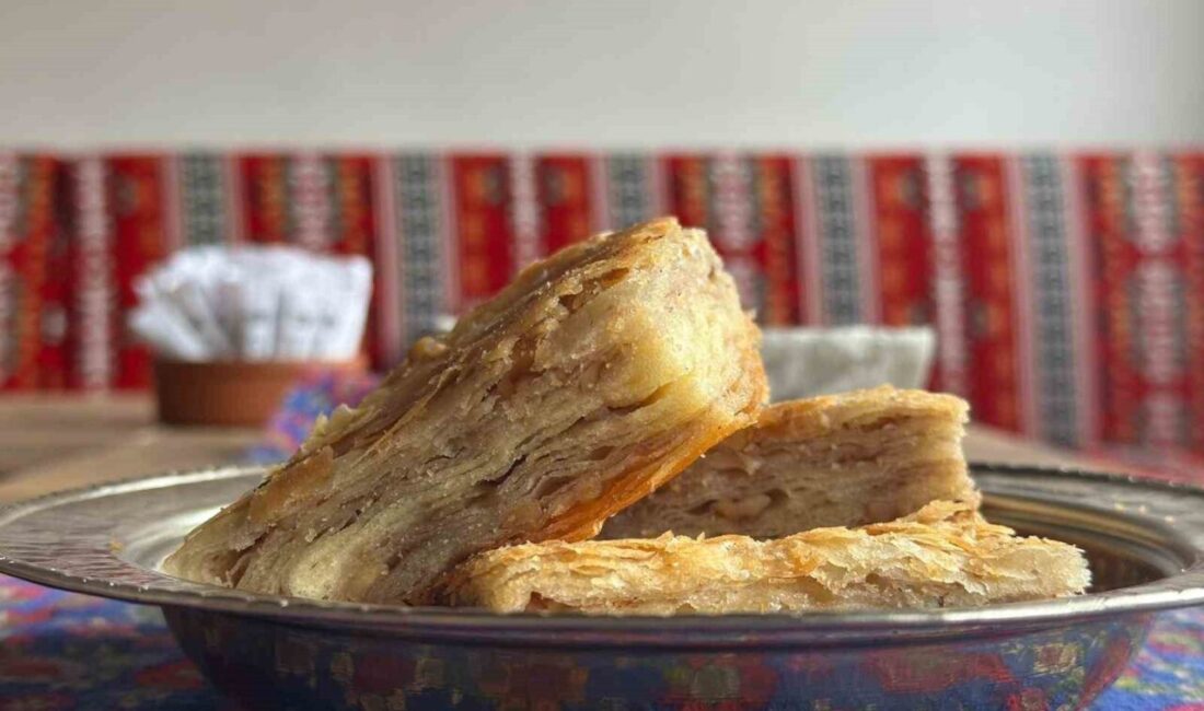 Çankırı’nın geleneksel tescilli lezzeti yazma çöreği, kente gelen ziyaretçilerin en