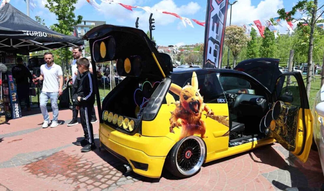 Çekmeköy Belediyesi’nin ev sahipliğinde düzenlenen Car Fest 2026, 330 modifiyeli