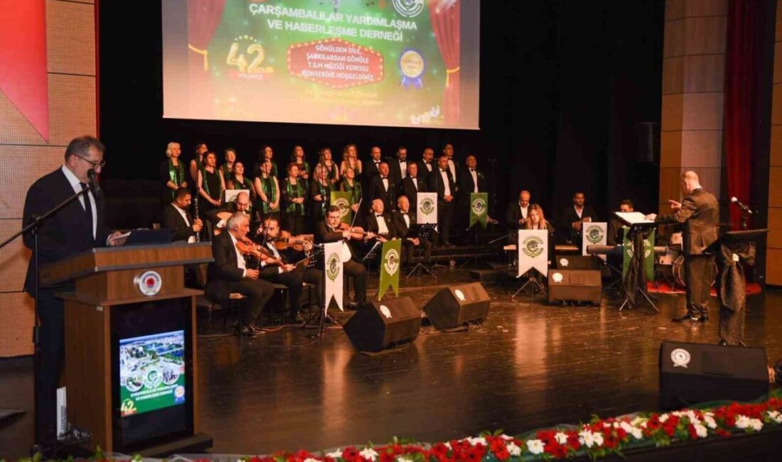 Çarşambalılar Yardımlaşma ve Haberleşme Derneği’nin “Gönülden Dile, Şarkılardan Gönüle” temalı