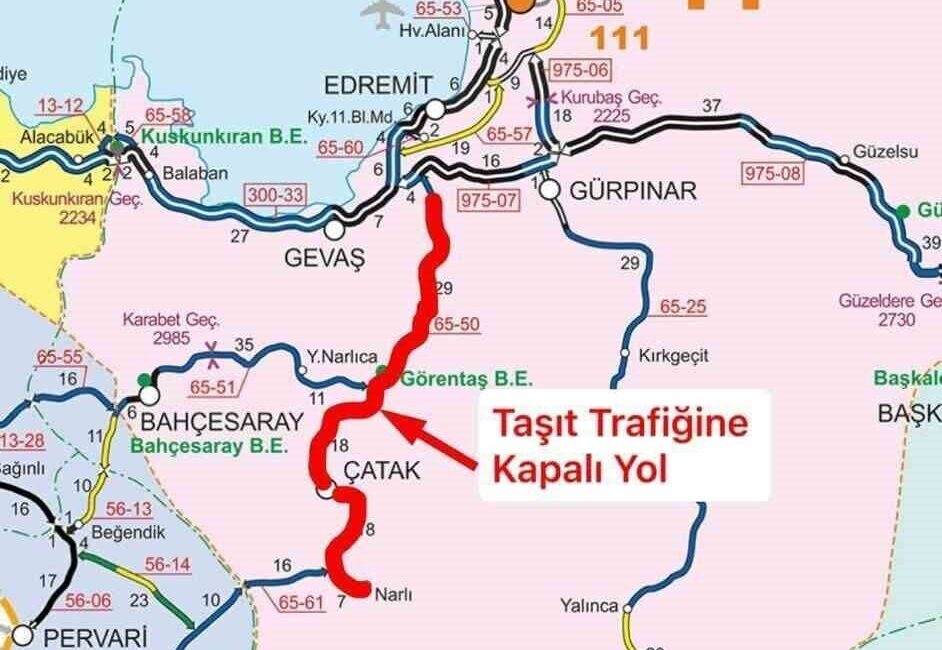 VAN (İHA) – Van’ın Çatak ilçesinde son günlerde etkili olan