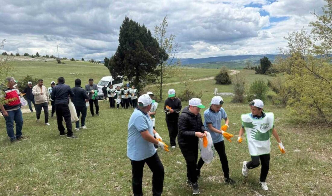 Kütahya’nın Çavdarhisar ilçesinde “Orman Benim” etkinlikleri kapsamında, orman yangınlarına karşı