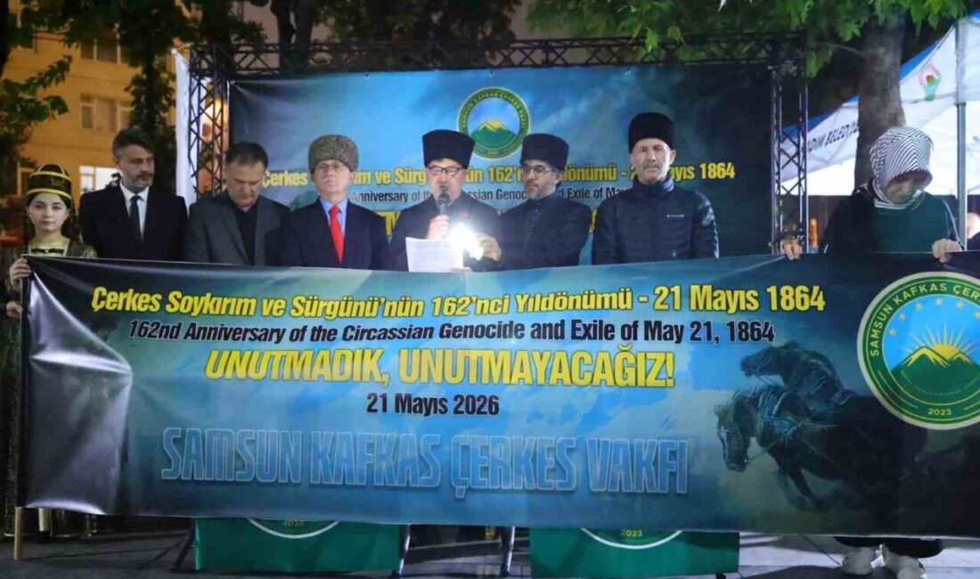 Samsun Kafkas Çerkes Vakfı tarafından, 21 Mayıs 1864 Çerkes Soykırımı