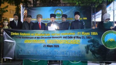 Samsun Kafkas Çerkes Vakfı tarafından, 21 Mayıs 1864 Çerkes Soykırımı
