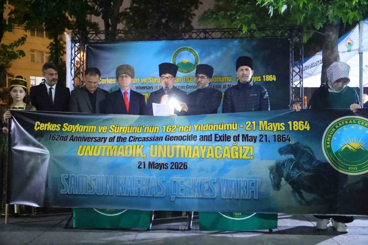 Samsun Kafkas Çerkes Vakfı tarafından, 21 Mayıs 1864 Çerkes Soykırımı