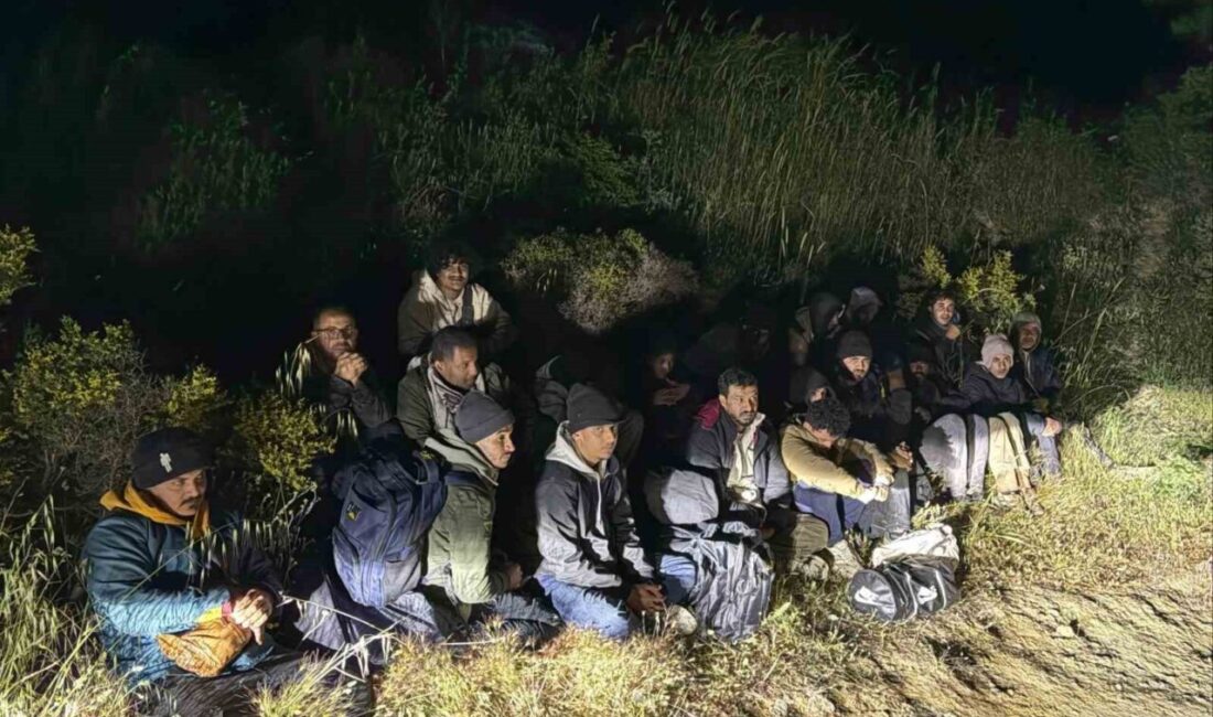 İzmir’in Çeşme ilçesinde jandarma ekiplerinin düzenlediği operasyonda, yasa dışı yollarla