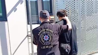 İzmir’de polis ekipleri tarafından gerçekleştirilen operasyonda, hakkında ’Gece Vakti Yağma’